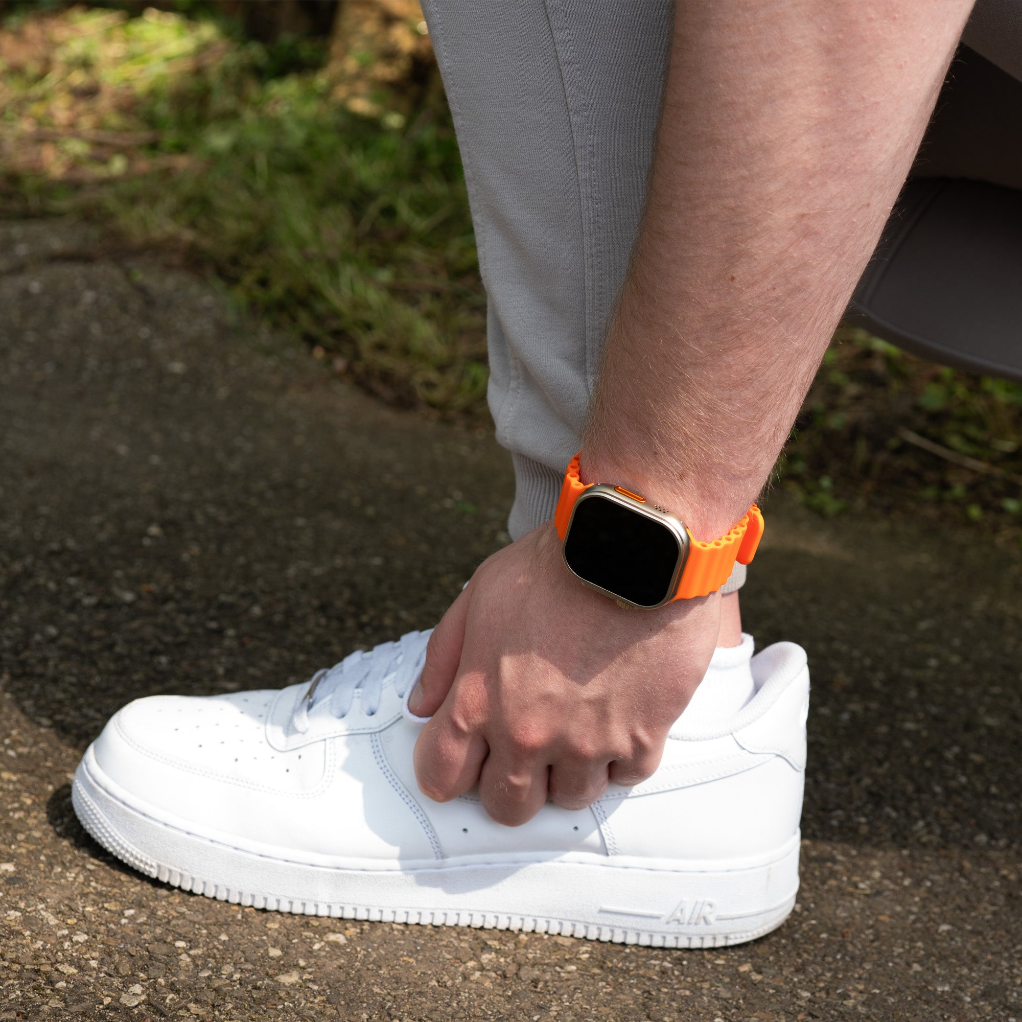 Bandz Ocean Strap Orange Edition For Apple Watch Series