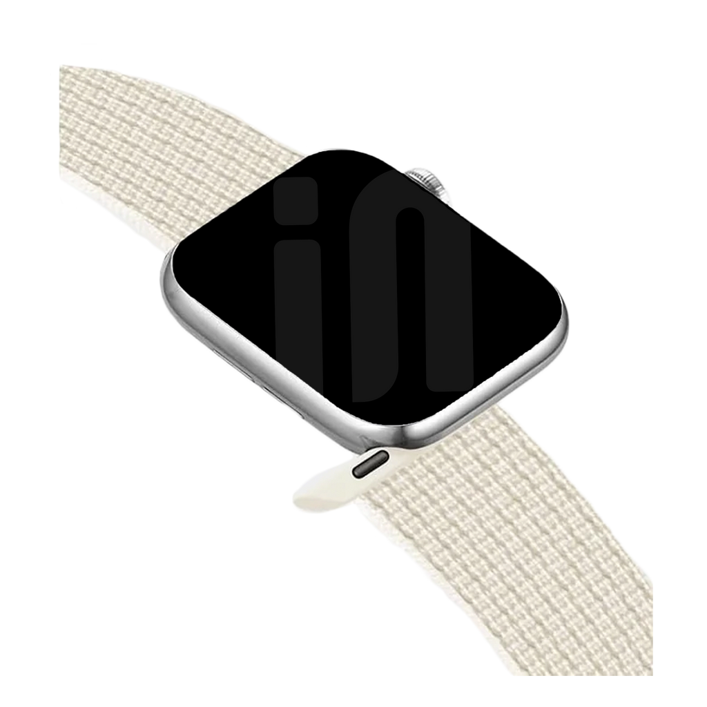 Apple Watch Nylon Loop Band Starlight Version Color