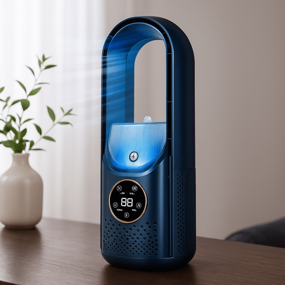 Bladeless Portable Air Cooler | ormexis