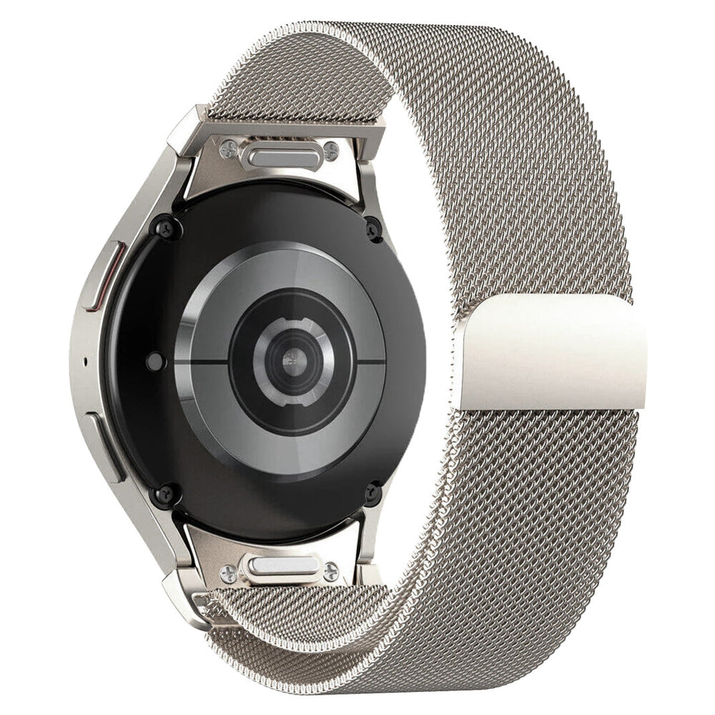 Champagne Milanese Strap For Samsung Galaxy Watch 6 40mm One Push