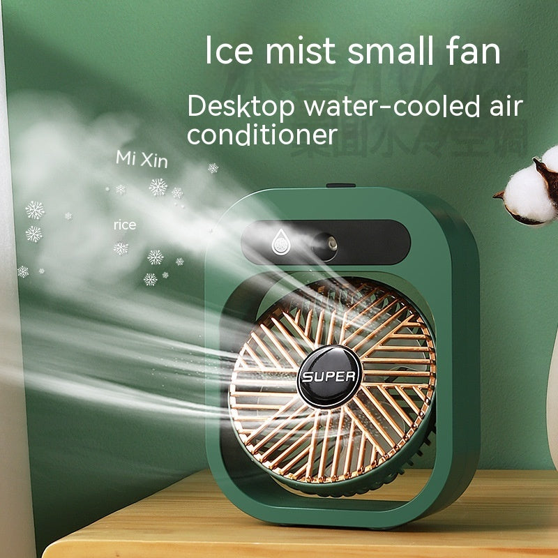 AquaFlow Portable Misting Fan For Personal Cooling