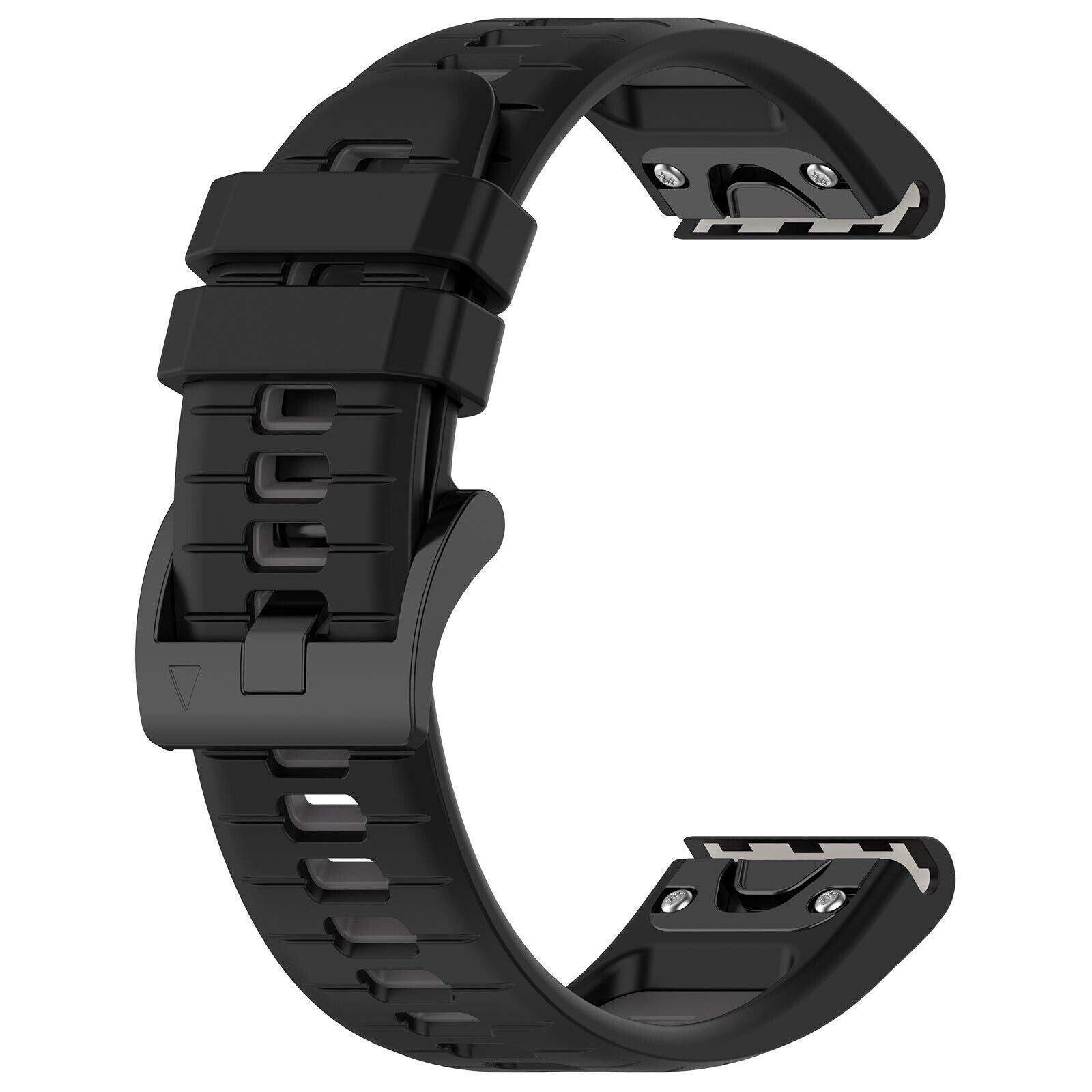 Garmin Fenix 5/6 Sport Band With Buckle Black And Gray