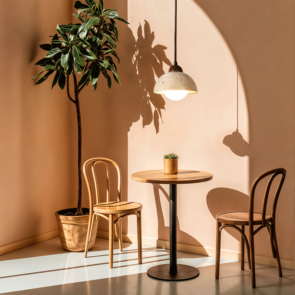 Solena Travertine Pendant Lighting For Modern Homes