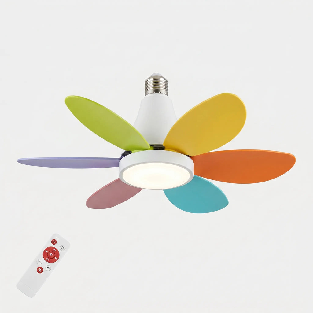 E27 Socket Ceiling Fan -  Illuminating Dark Rooms - Ormexis