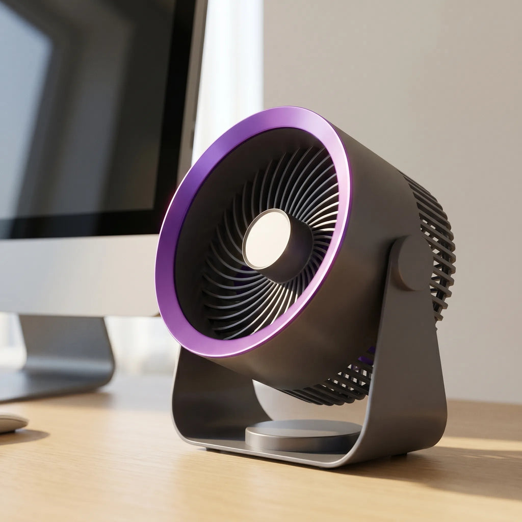 Rechargeable Desk Fan -  Cooling Office Desks - Ormexis