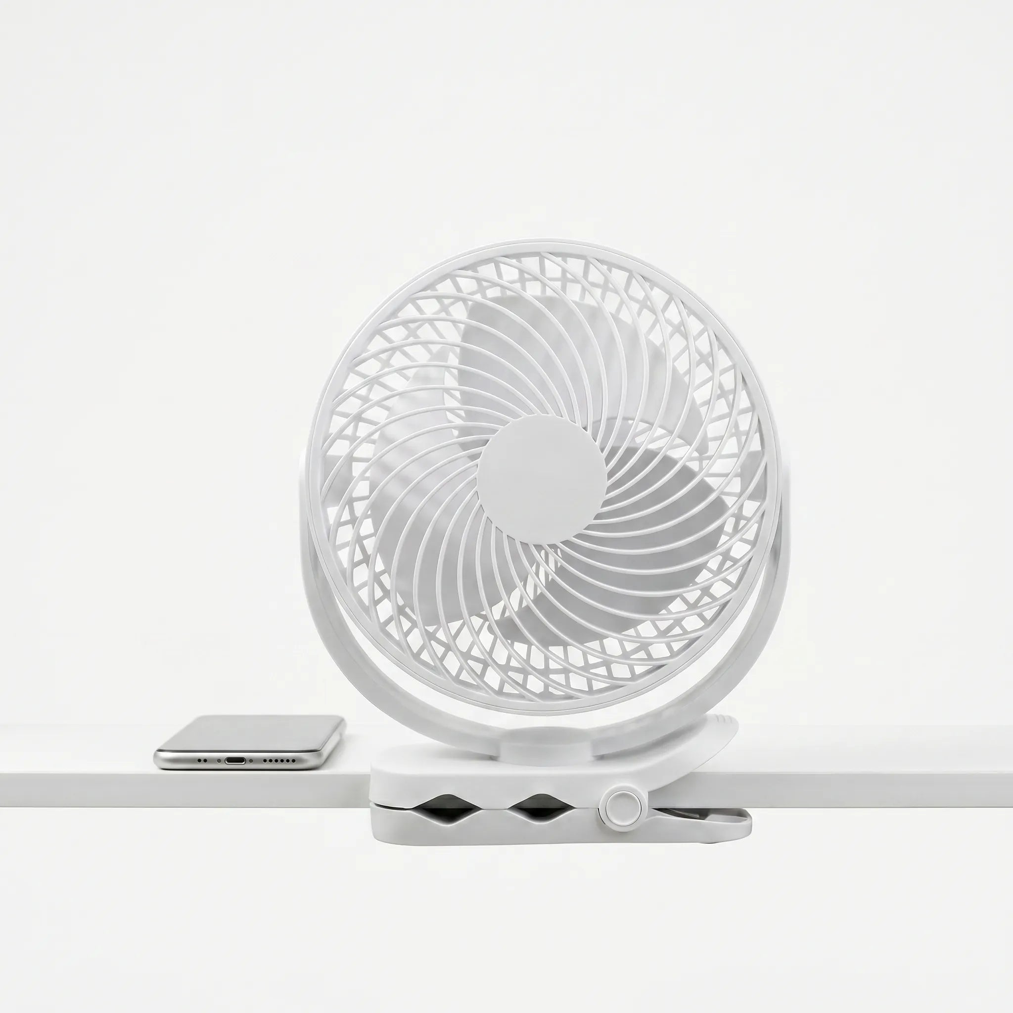 Compact USB Clip Fan -  Targeted Personal Cooling - Ormexis