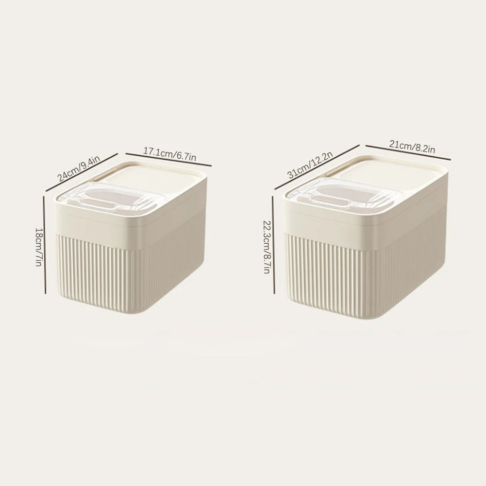 Locking Lid Dog Food Canister For Freshness And Odor Control