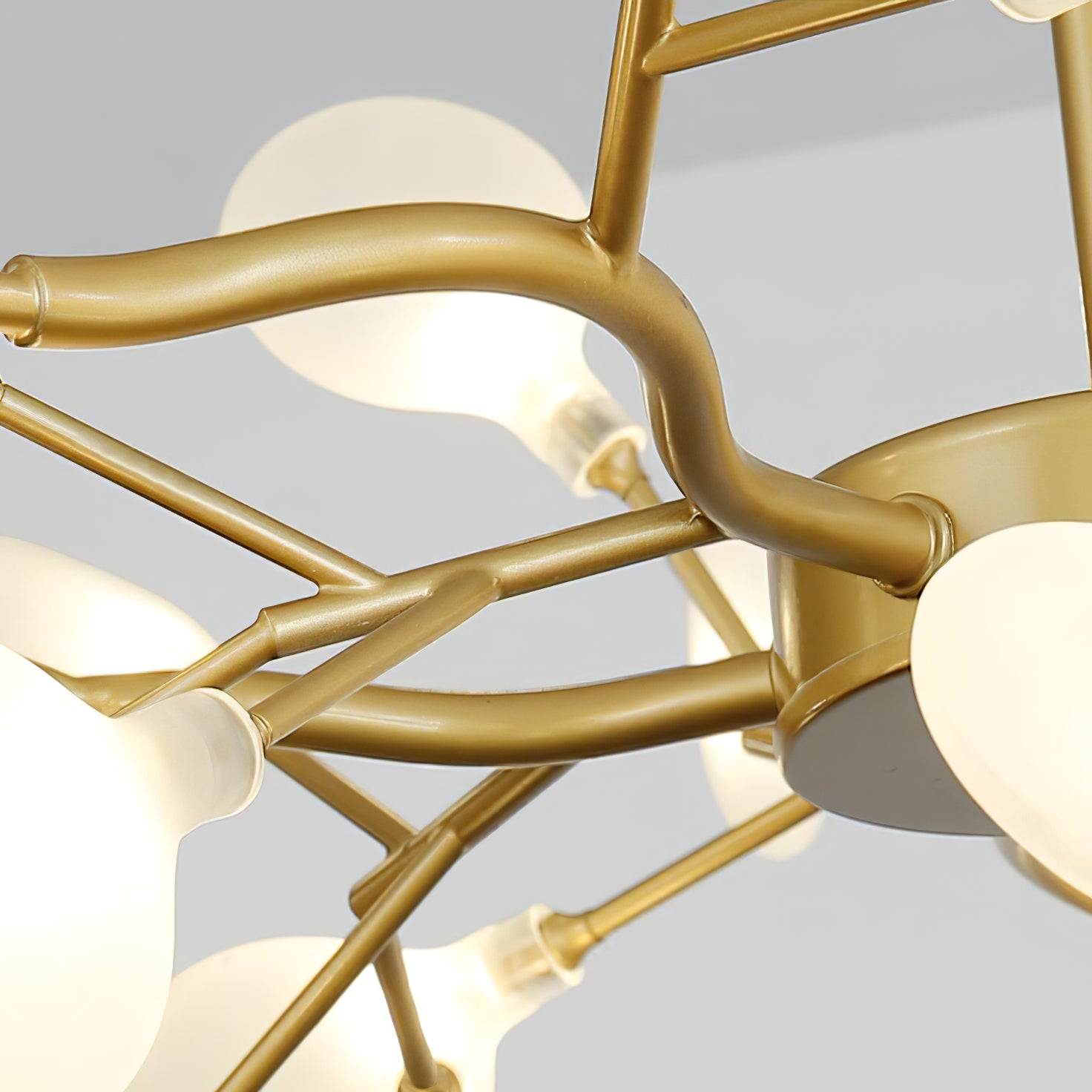 Firefly Sputnik LED Chandelier In Starburst Design For Warm Ambient Glow