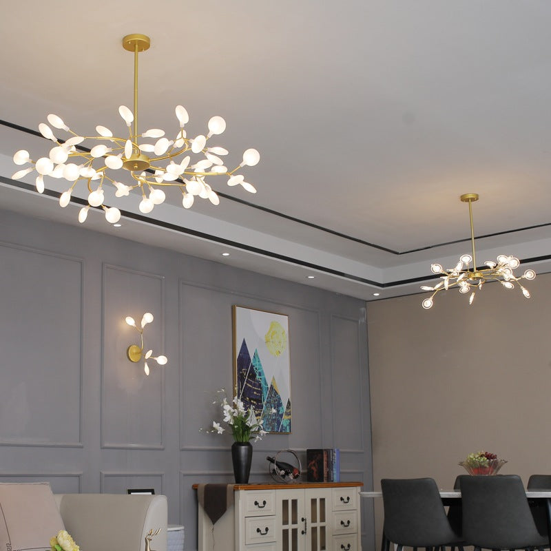 Firefly Sputnik LED Chandelier In Starburst Design For Warm Ambient Glow