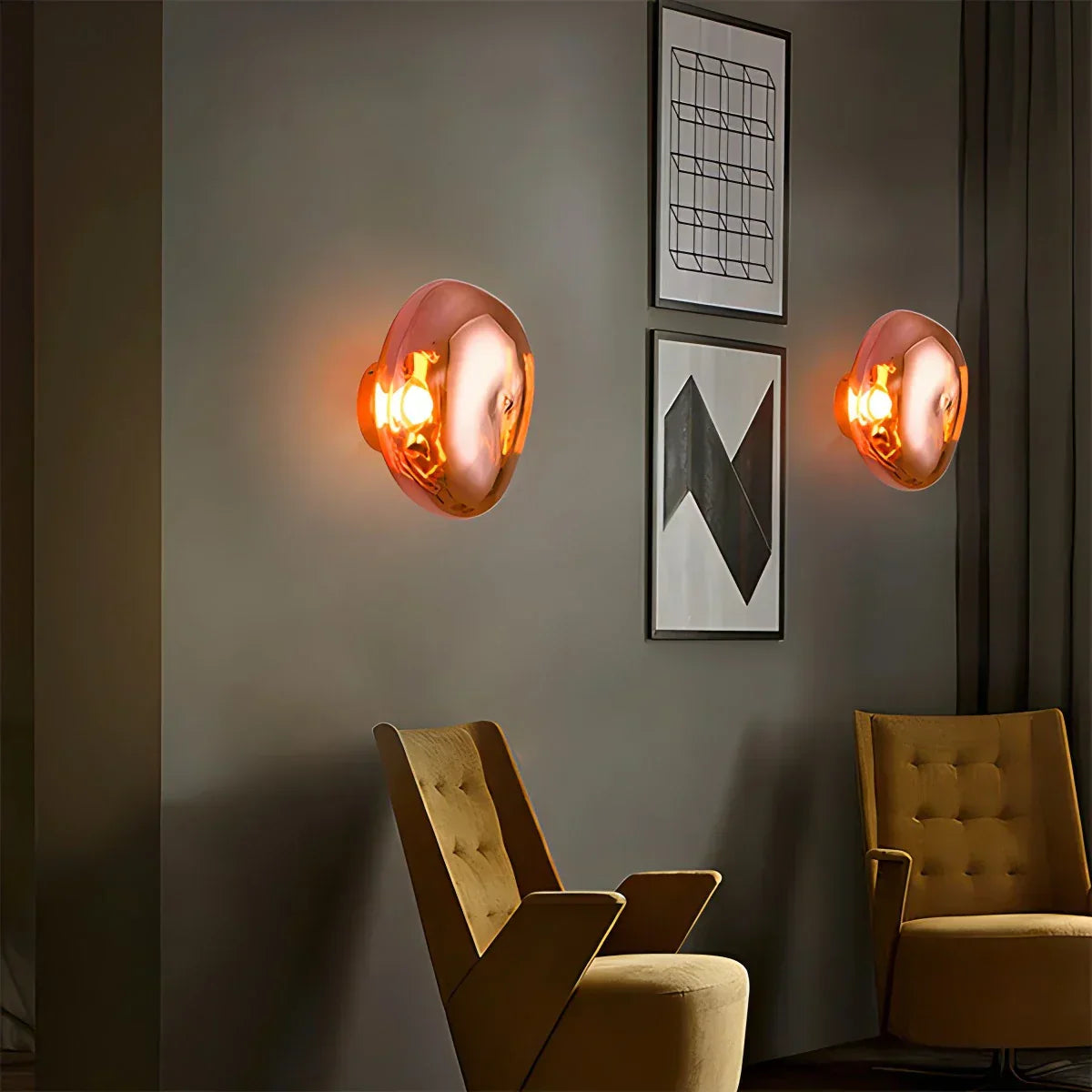 Lava Inspired Wall Lamp For Bedroom And Living Room