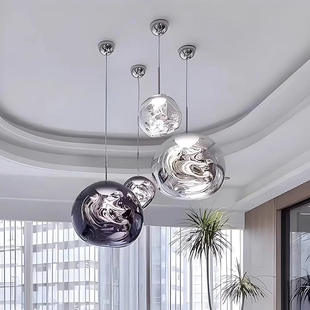 Lux Lava Flow Pendant Light For Dining Room Modern Design