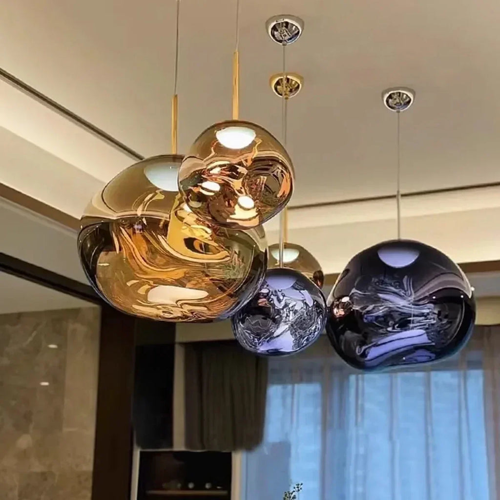 Lux Lava Flow Pendant Light For Dining Room Modern Design