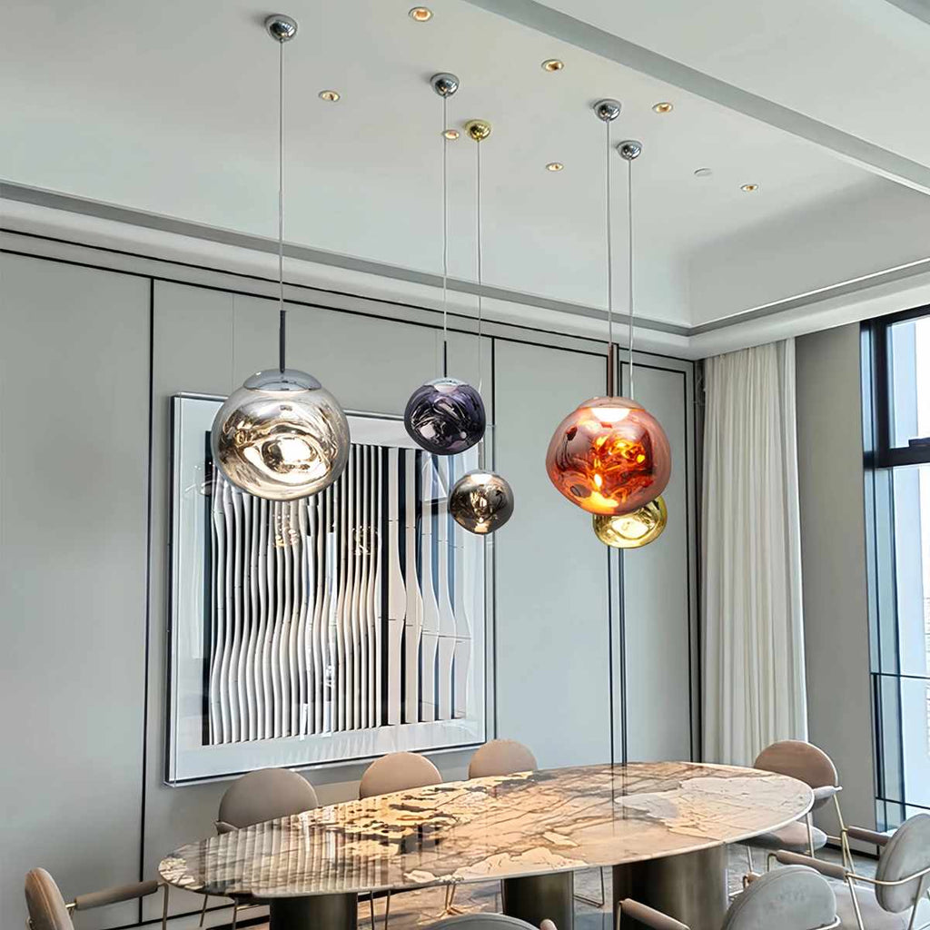 Lux Lava Flow Pendant Light For Dining Room Modern Design
