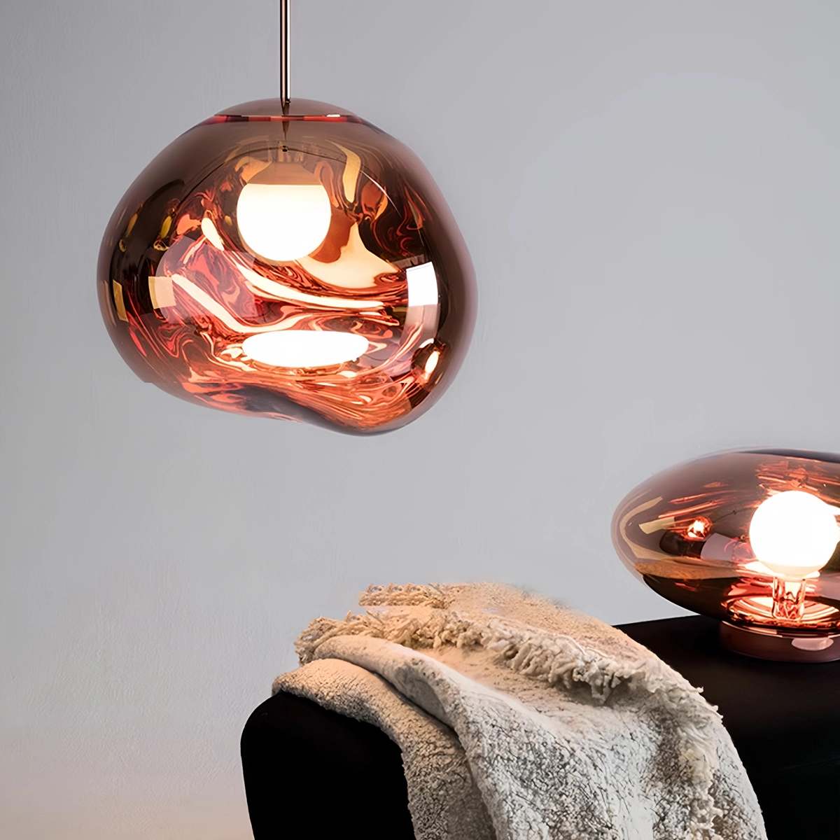 Lux Lava Flow Pendant Light For Dining Room Modern Design