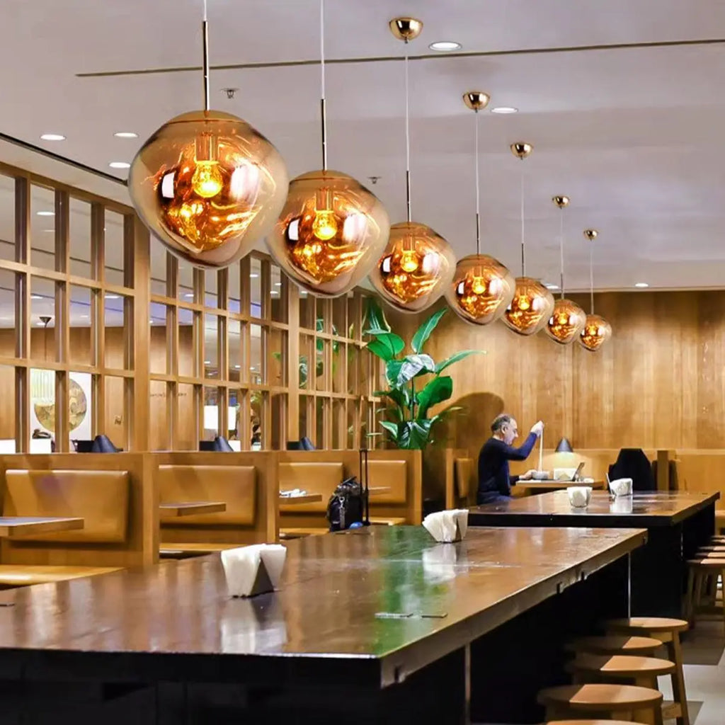 Lux Lava Flow Pendant Light For Dining Room Modern Design