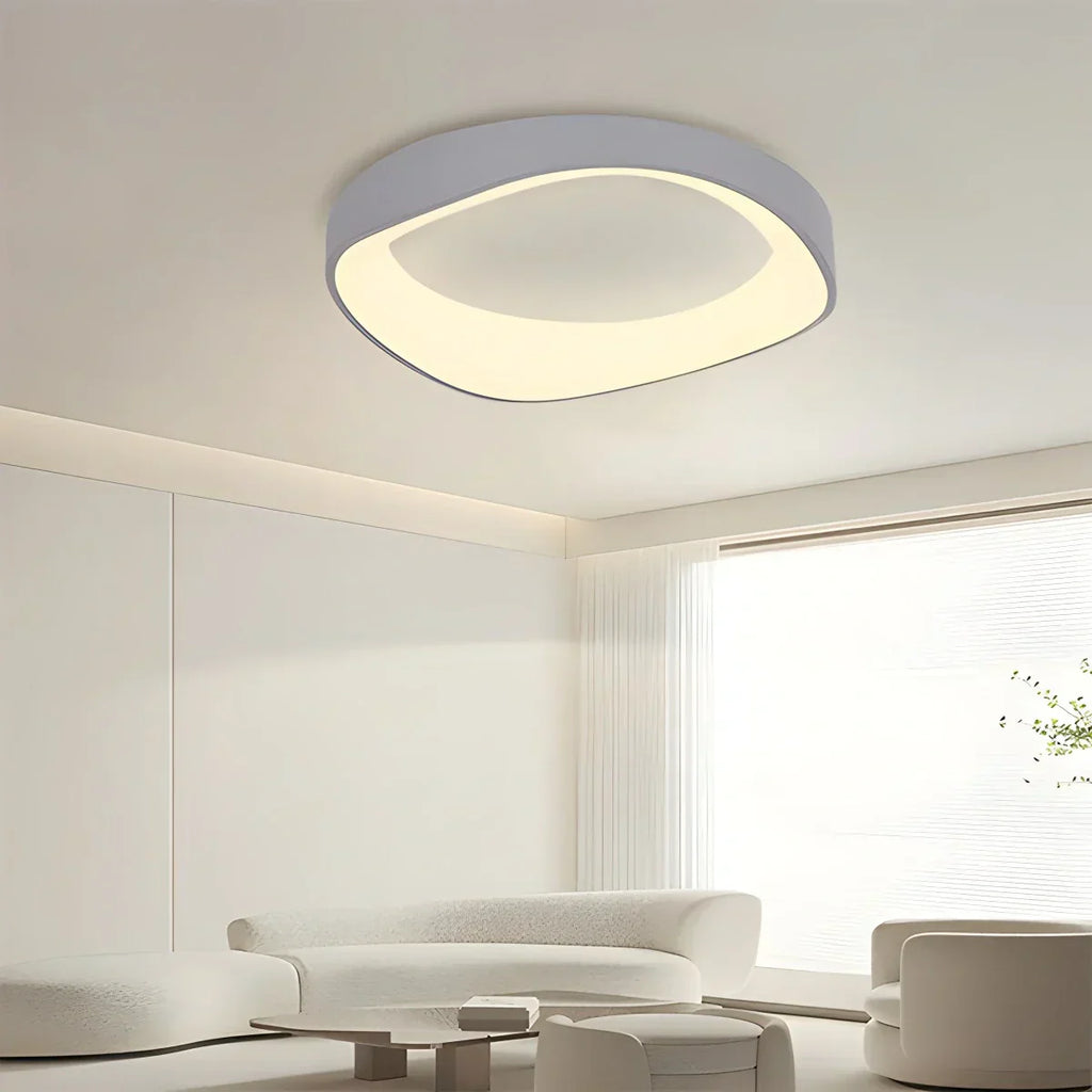 Scandinavian Inspired Ceiling Light With Acrylic Circle Design For Bedroom