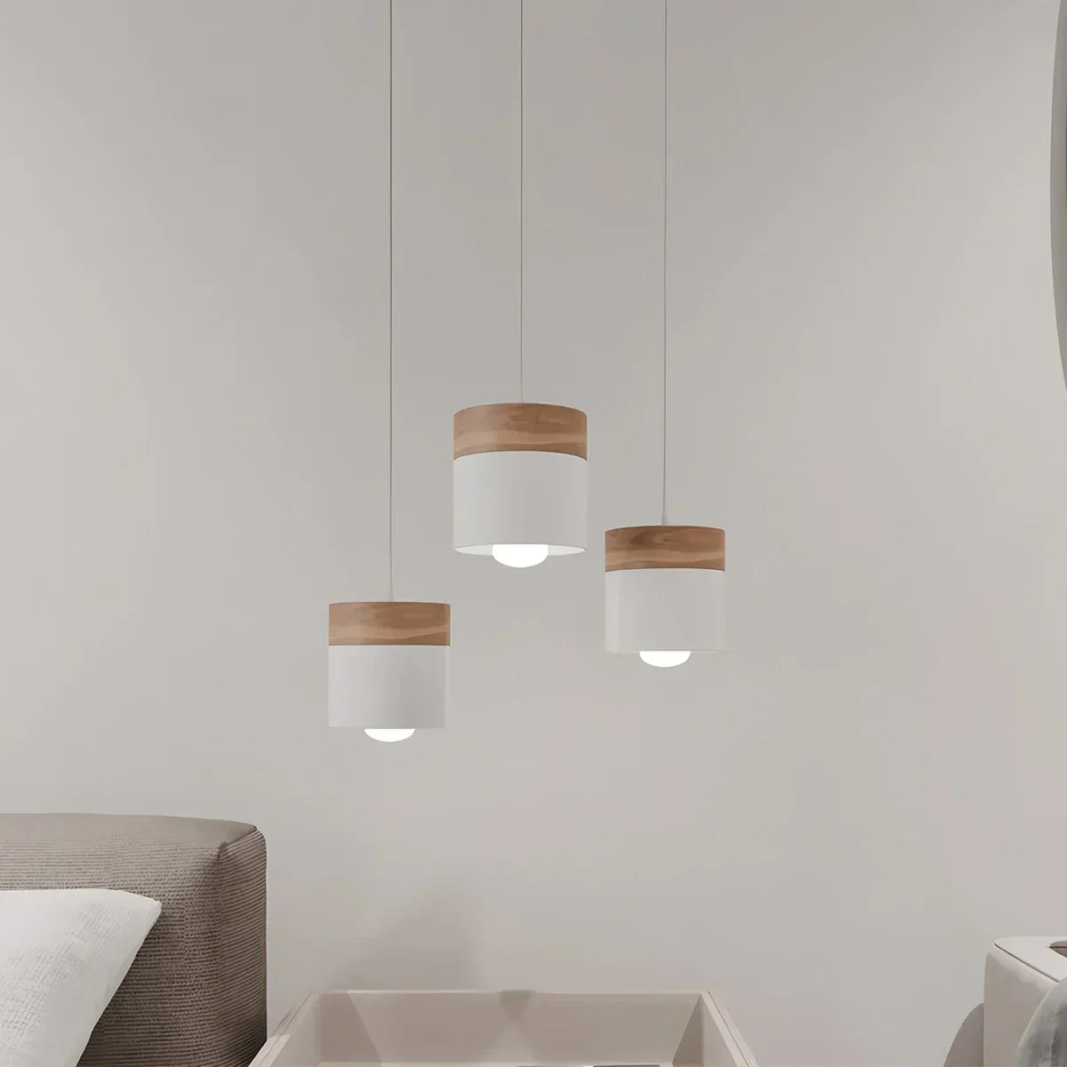 Laetus Wood Pendant Light For Contemporary Interiors Modern Design