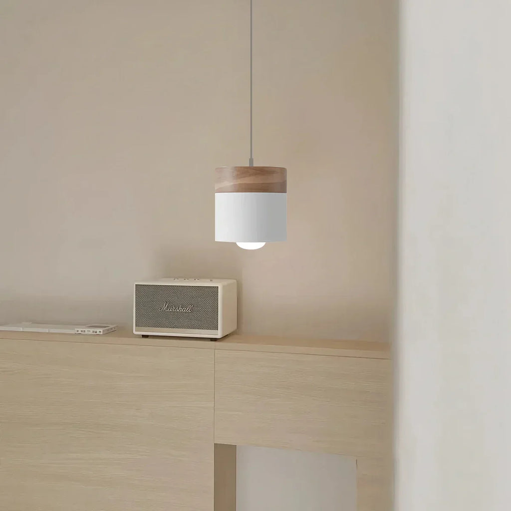 Laetus Wood Pendant Light For Contemporary Interiors Modern Design