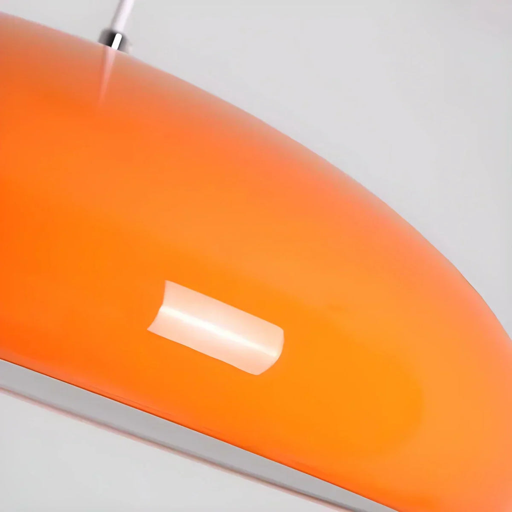 Sleek Contemporary Pendant Light Over Kitchen Island Fixture