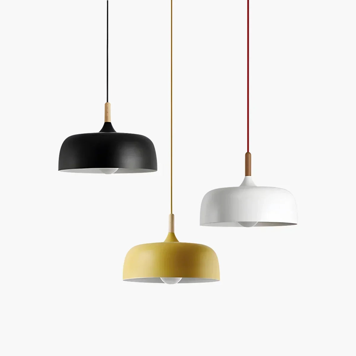 Pastel Dome Pendant Light With Soft Tones For Kitchen Island