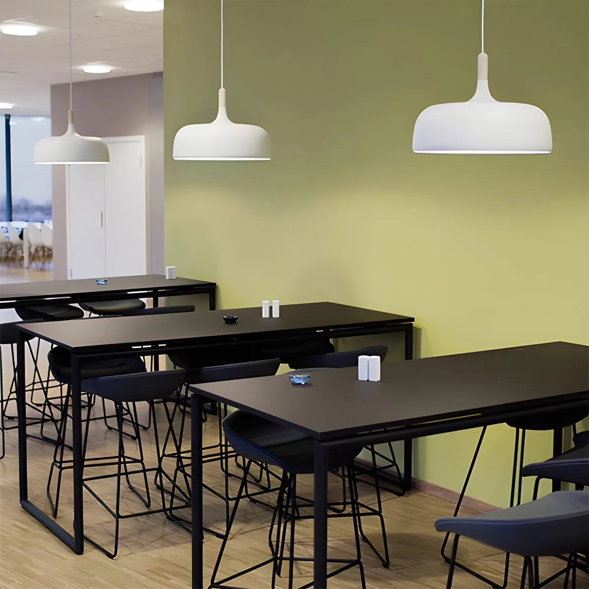 Pastel Dome Pendant Light With Soft Tones For Kitchen Island
