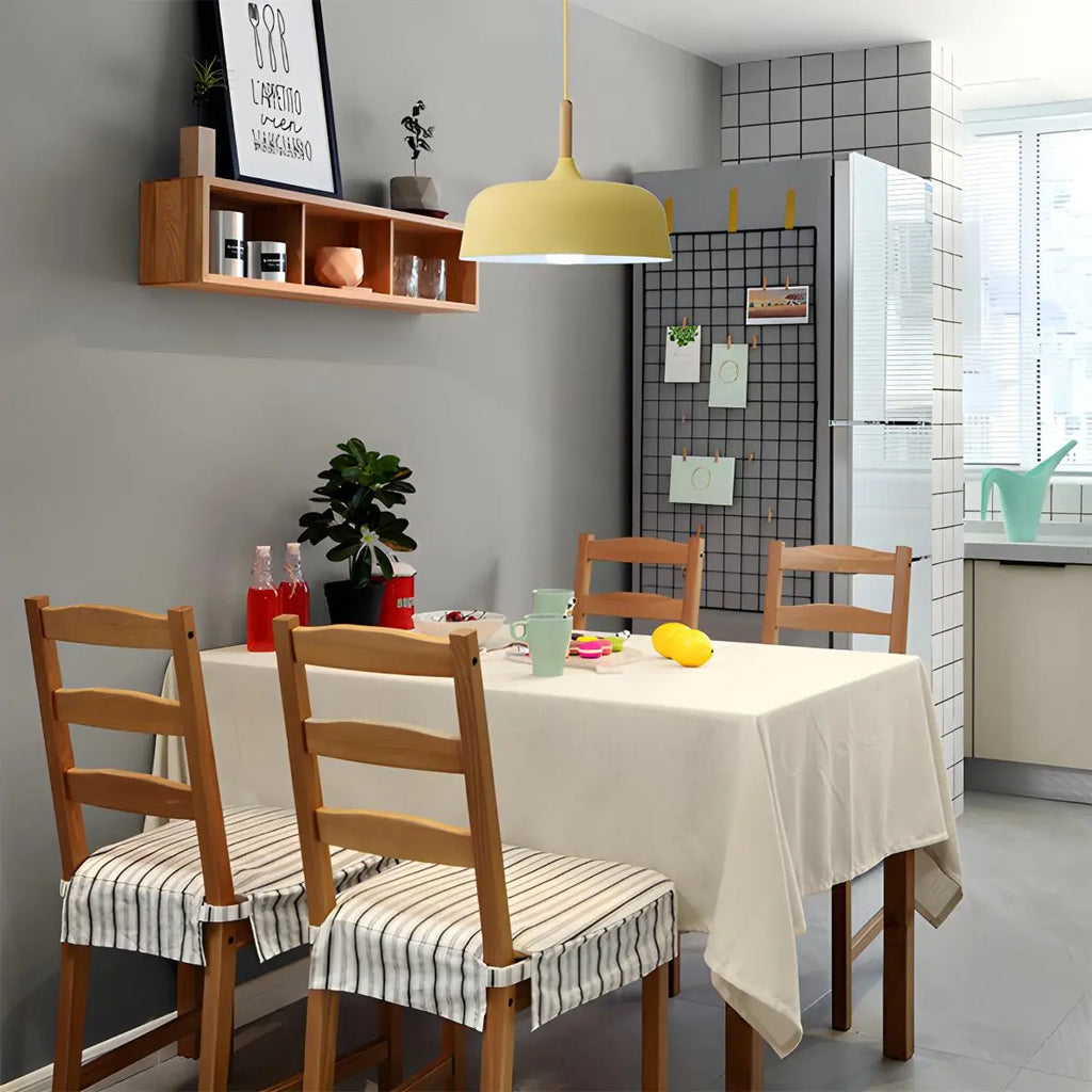 Pastel Dome Pendant Light With Soft Tones For Kitchen Island