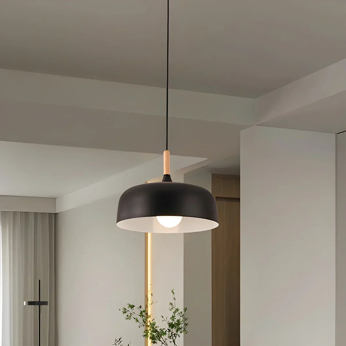 Pastel Dome Pendant Light With Soft Tones For Kitchen Island