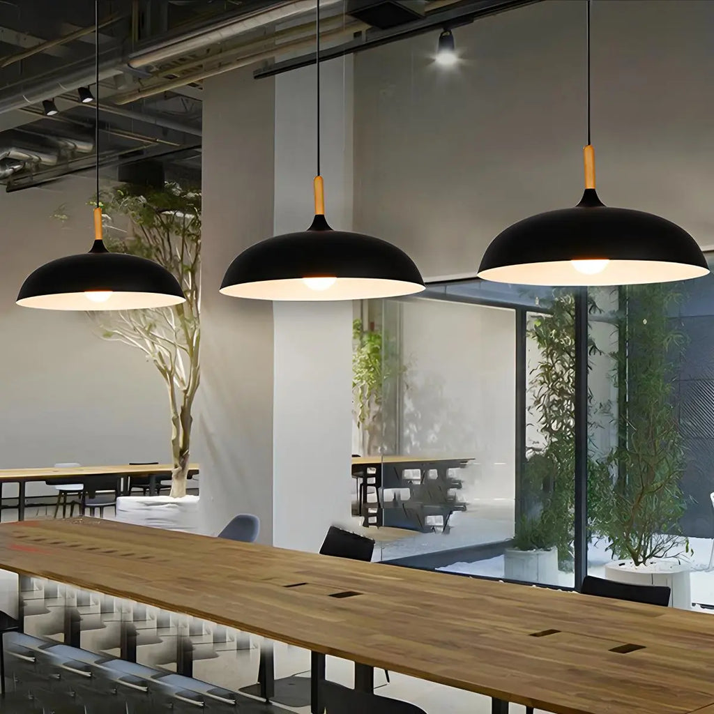 Pastel Dome Pendant Light With Soft Tones For Kitchen Island