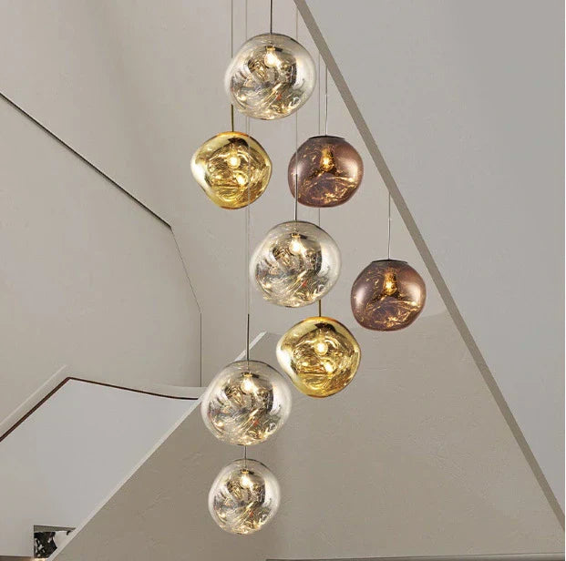 Lux Lava Flow Pendant Light For Dining Room Modern Design