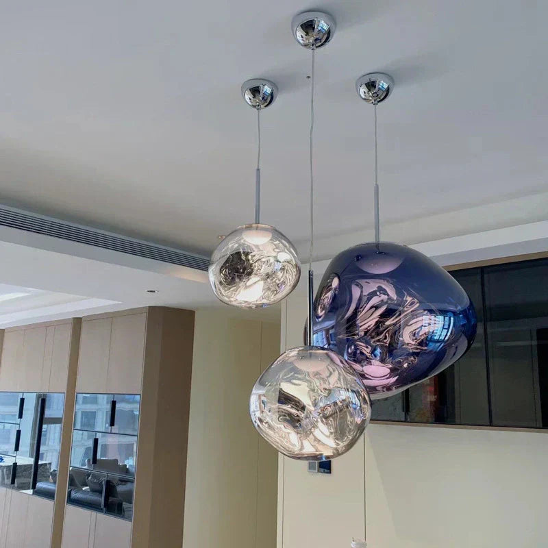 Lux Lava Flow Pendant Light For Dining Room Modern Design