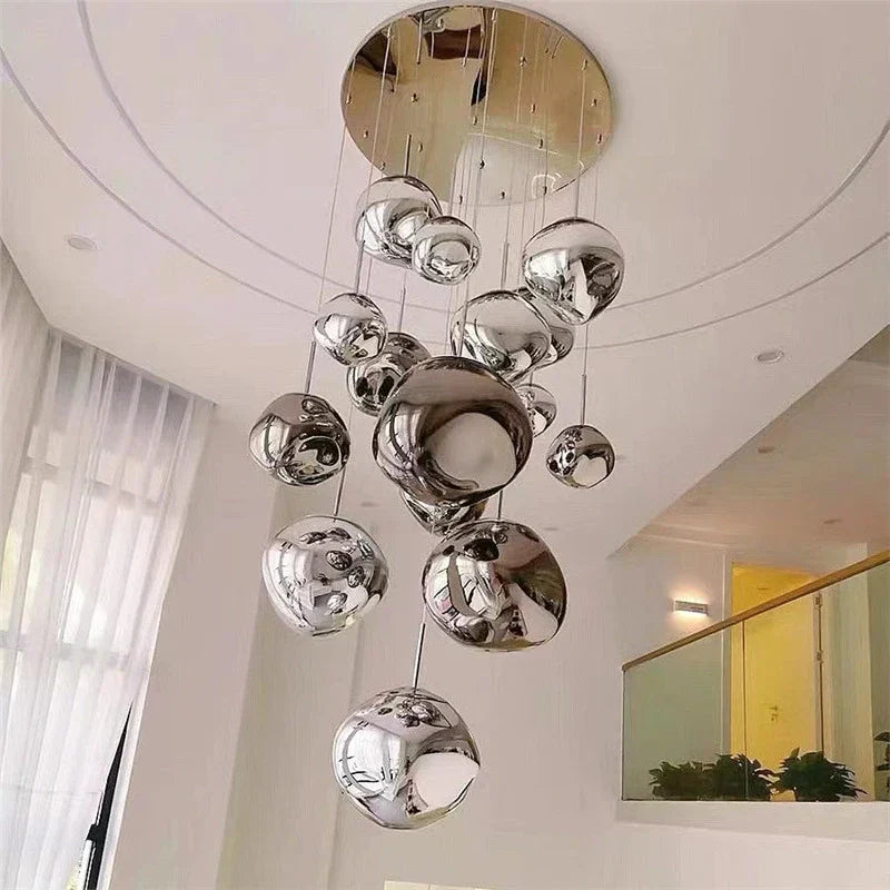 Lux Lava Flow Pendant Light For Dining Room Modern Design