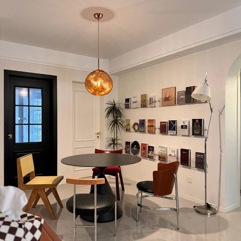 Lux Lava Flow Pendant Light For Dining Room Modern Design
