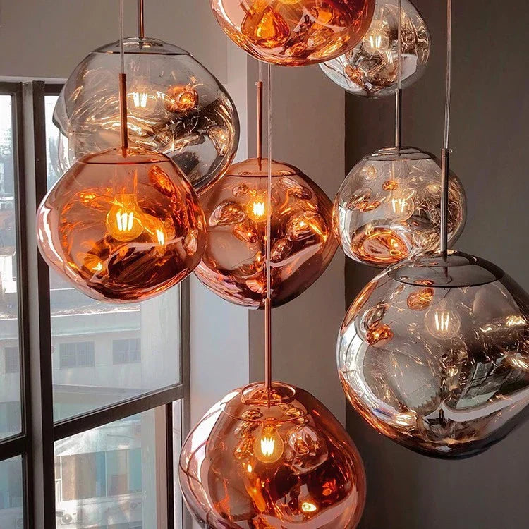 Lux Lava Flow Pendant Light For Dining Room Modern Design