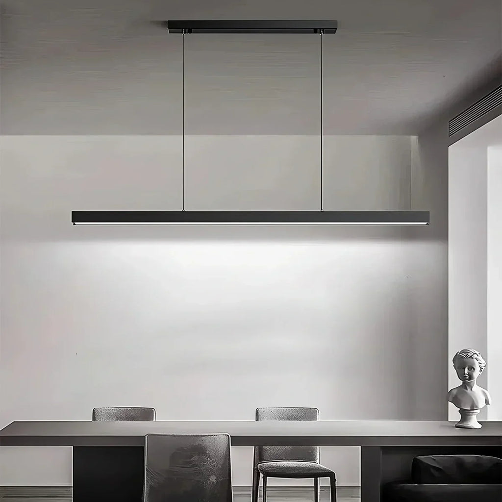Contemporary Slim Pendant Light For Kitchen Island, Modern Fixture