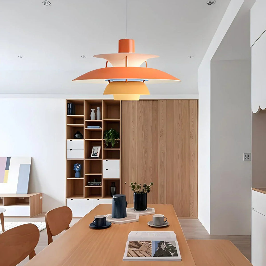 Scandinavian Style Layered Pendant Lamp Ceiling Light