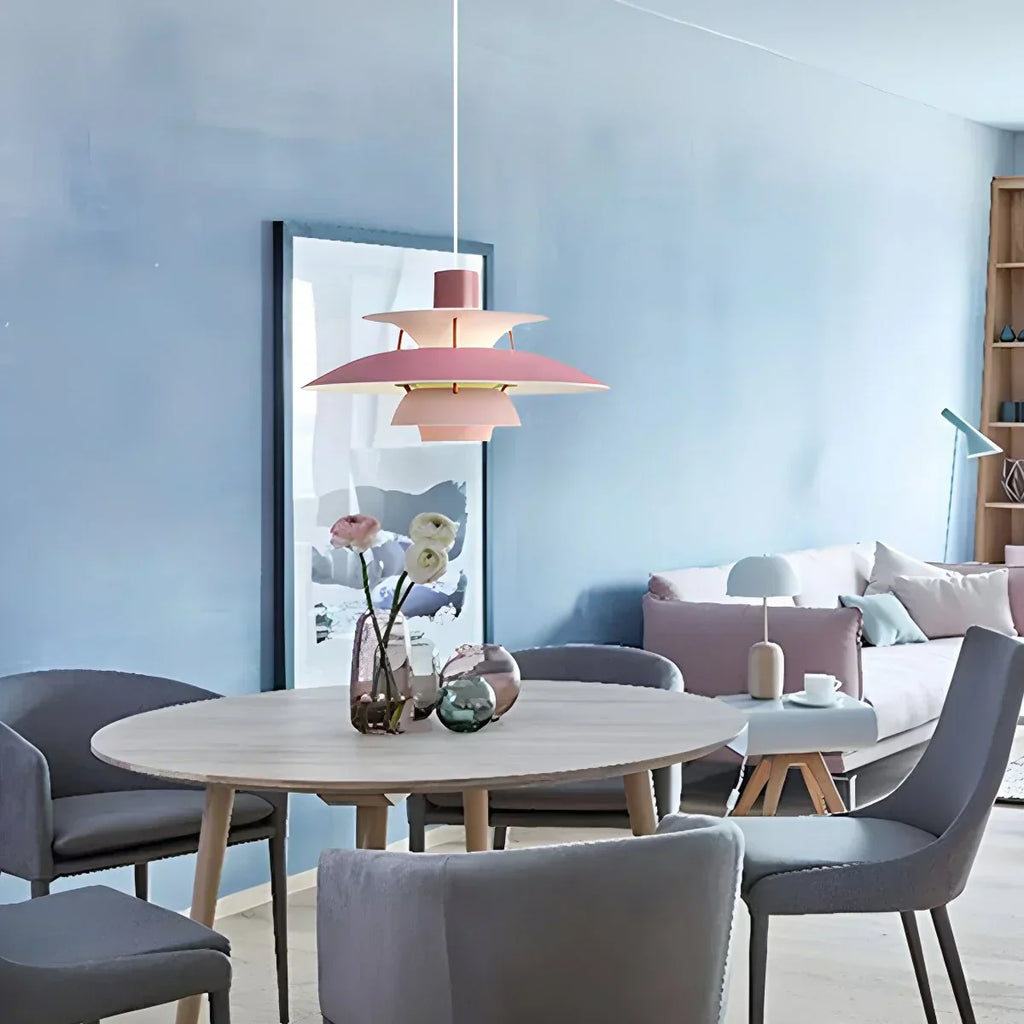 Scandinavian Style Layered Pendant Lamp Ceiling Light