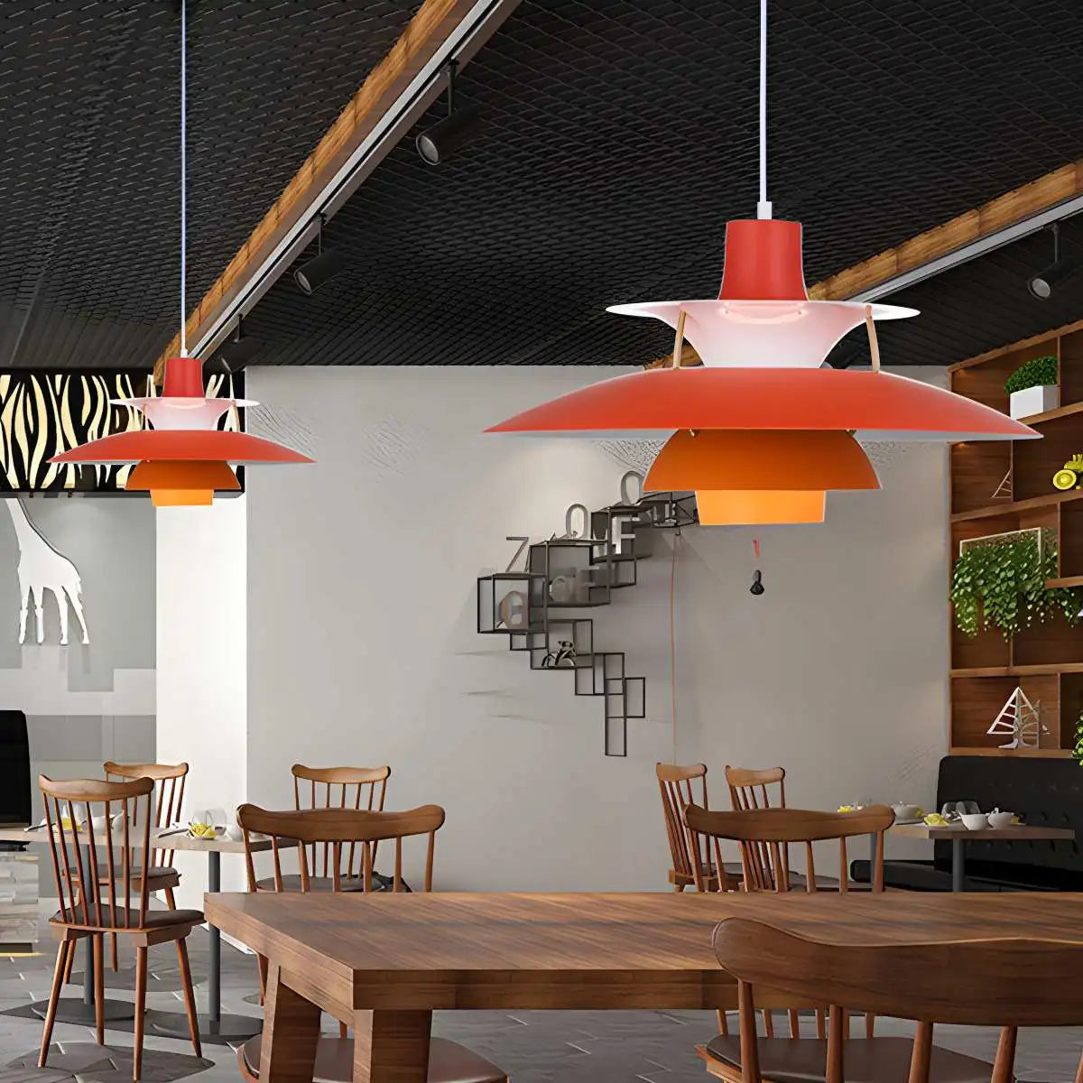 Scandinavian Style Layered Pendant Lamp Ceiling Light