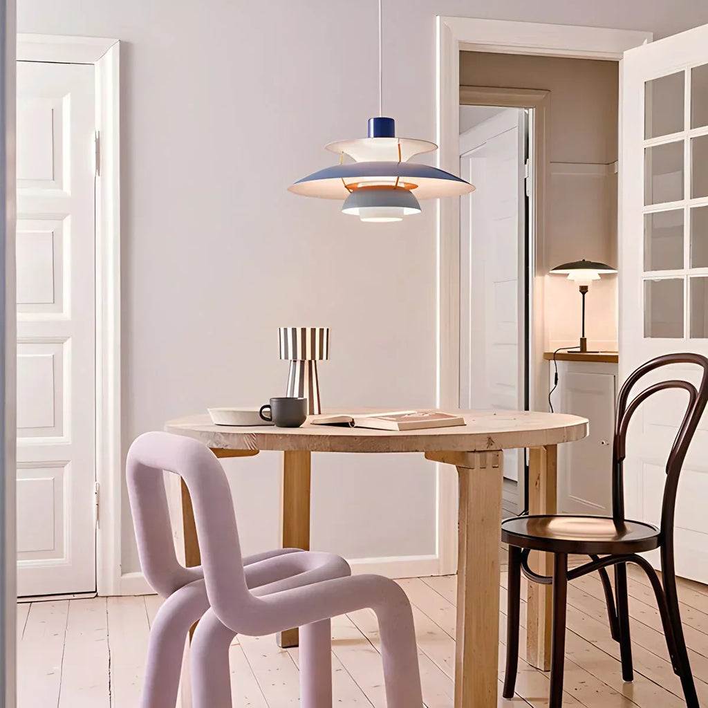 Scandinavian Style Layered Pendant Lamp Ceiling Light