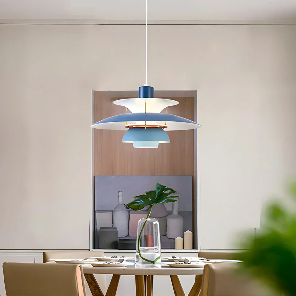 Scandinavian Style Layered Pendant Lamp Ceiling Light