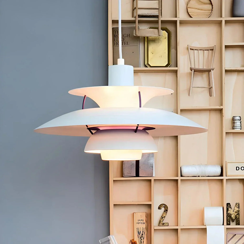 Scandinavian Style Layered Pendant Lamp Ceiling Light
