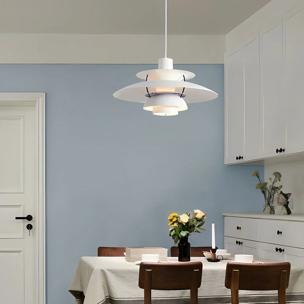Scandinavian Style Layered Pendant Lamp Ceiling Light