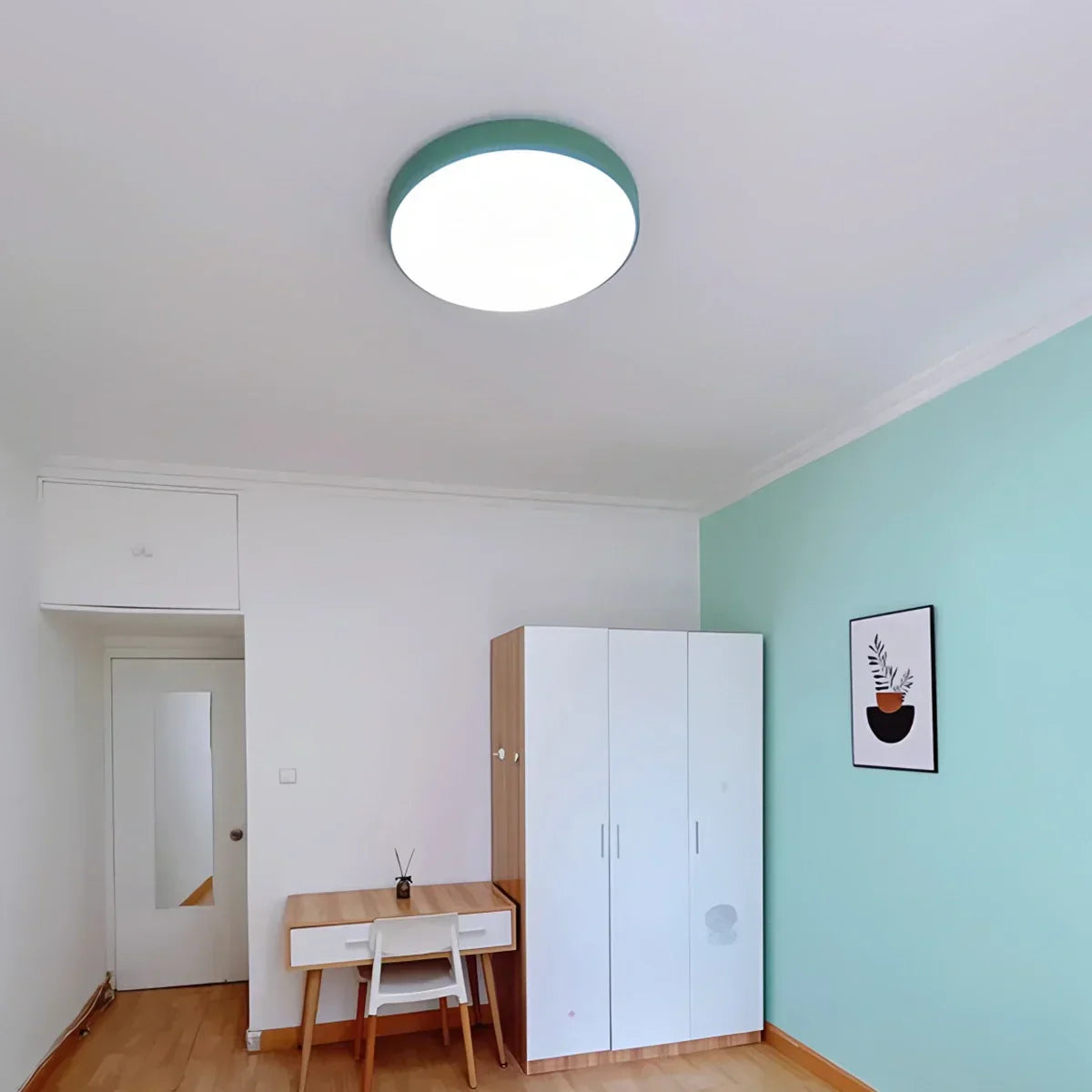 LED Macaron Ceiling Light Minimalist Circular Fixture For Modern Interiors