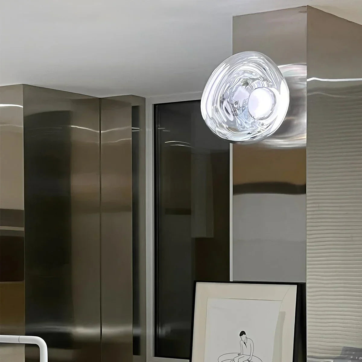 Lava Inspired Wall Lamp For Bedroom And Living Room