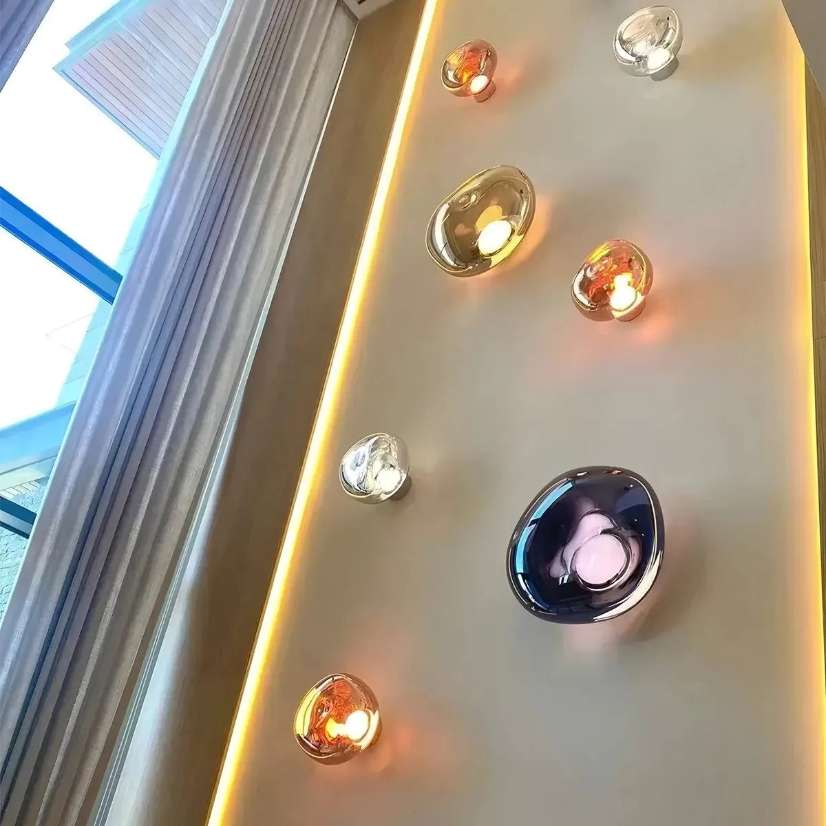 Lava Inspired Wall Lamp For Bedroom And Living Room