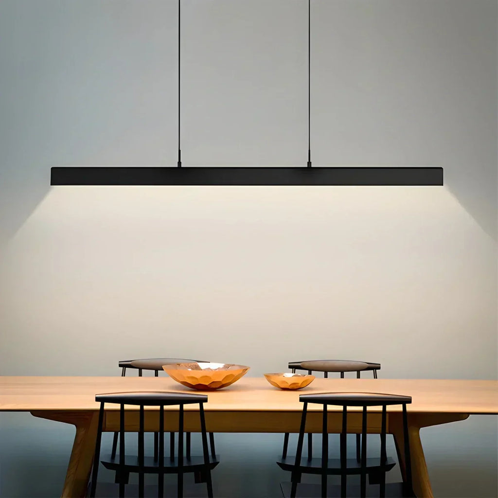 Contemporary Slim Pendant Light For Kitchen Island, Modern Fixture
