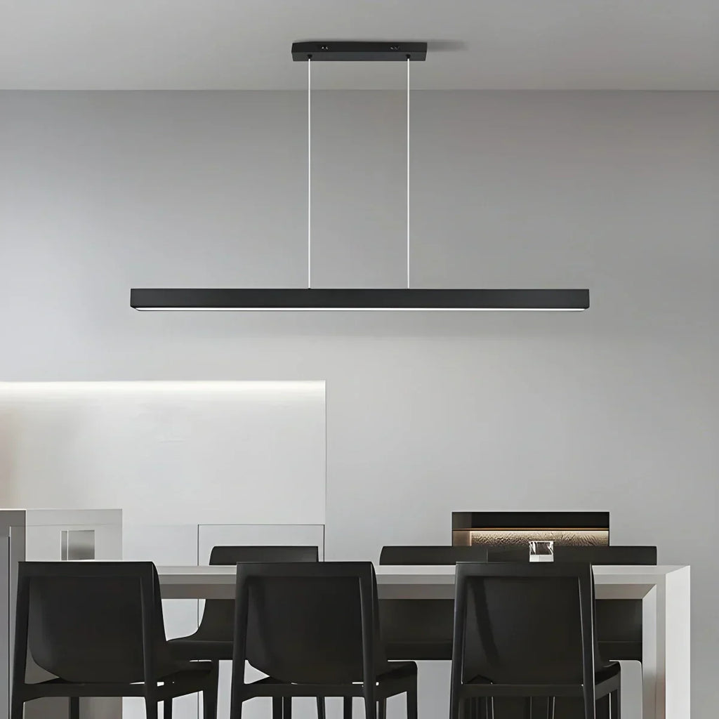 Contemporary Slim Pendant Light For Kitchen Island, Modern Fixture