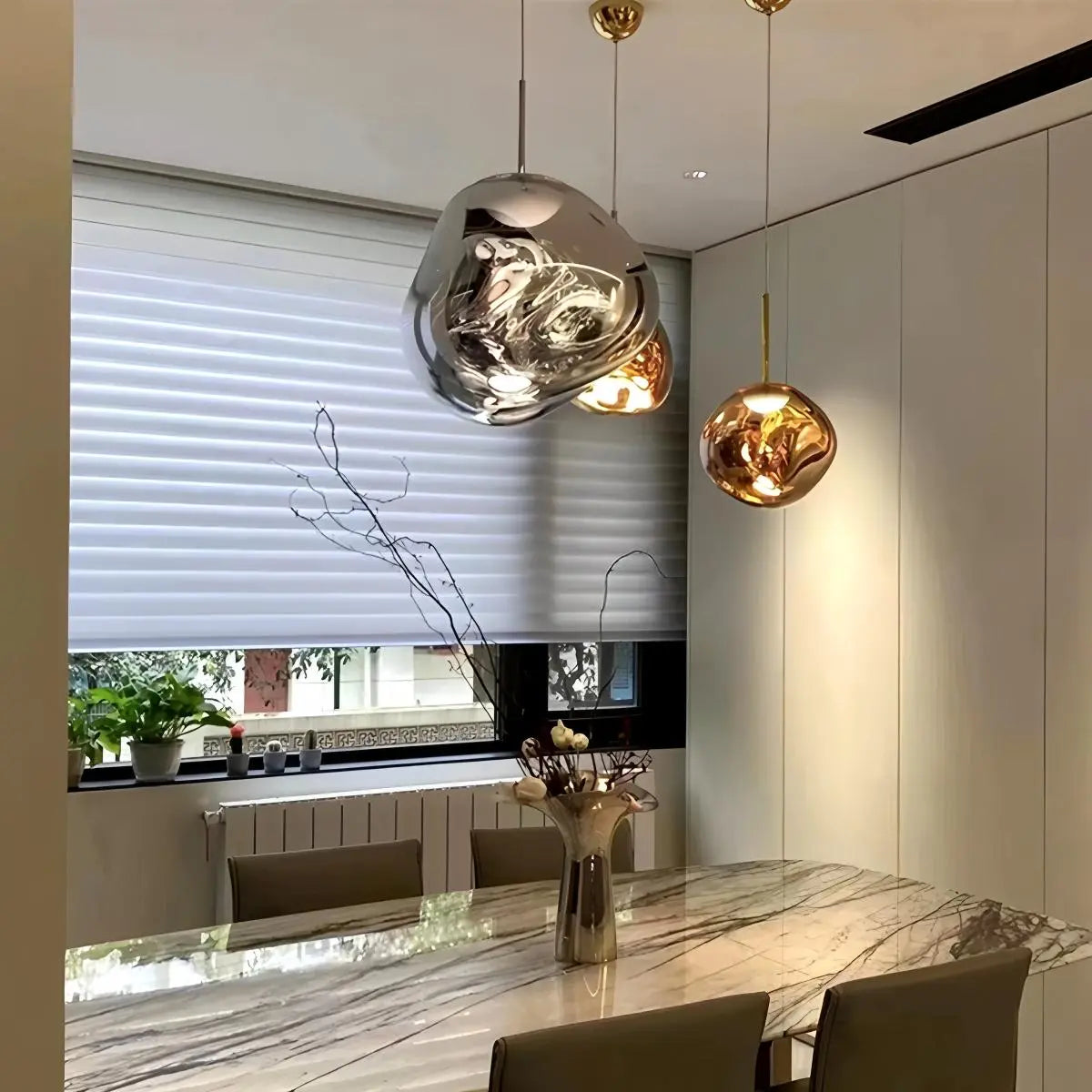 Lux Lava Flow Pendant Light For Dining Room Modern Design