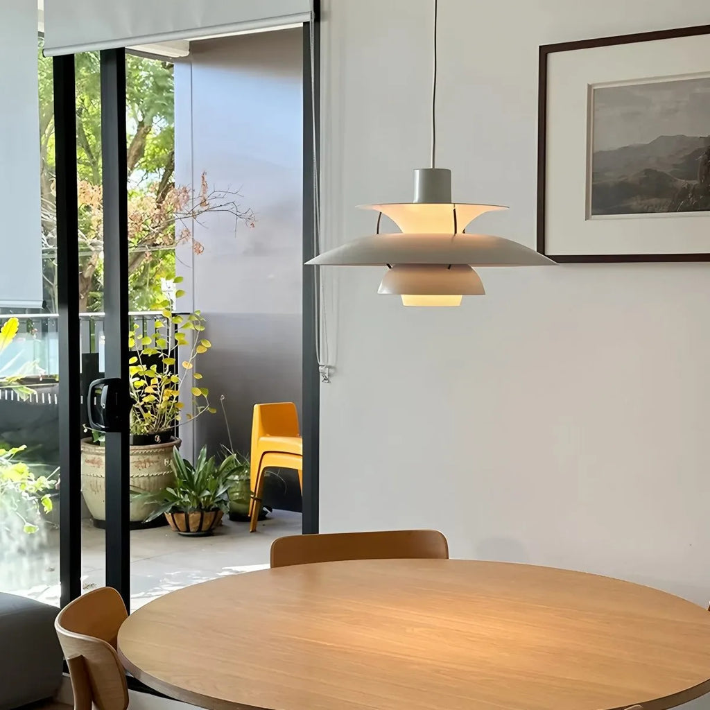 Scandinavian Style Layered Pendant Lamp Ceiling Light