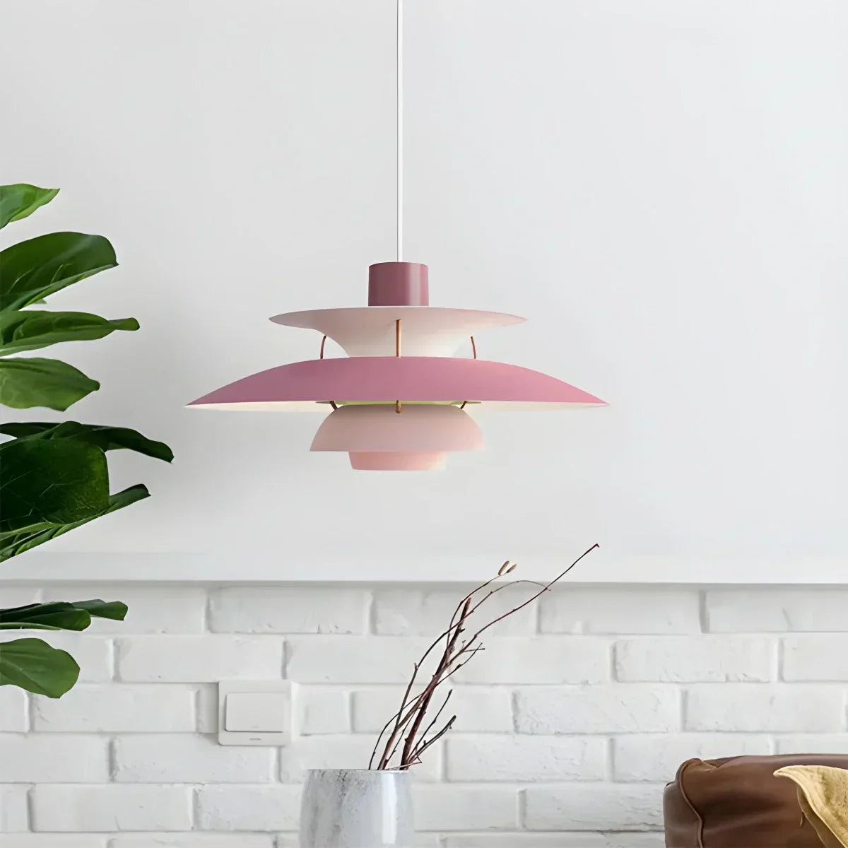 Scandinavian Style Layered Pendant Lamp Ceiling Light