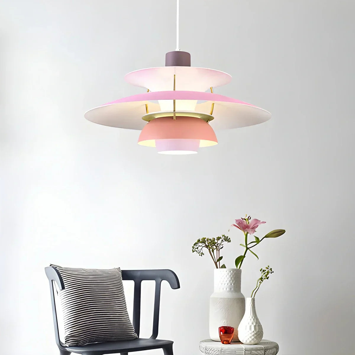 Scandinavian Style Layered Pendant Lamp Ceiling Light